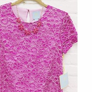 CeCe Lace Pink Shift Dress—SALE!!!!